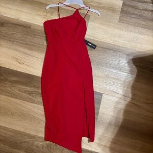 Red Cocktail Dress